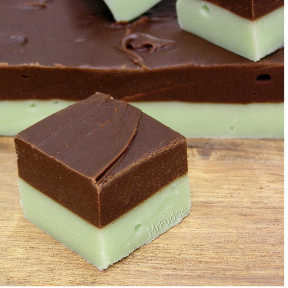 Fudge Chocolade Mint 1,25 kg